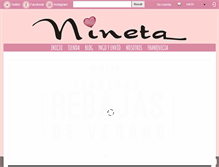 Tablet Screenshot of ninetamurcia.com